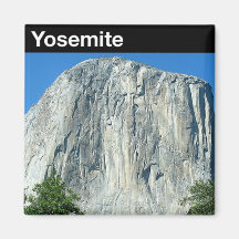 Yosemite National Park Fridge Magnet