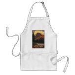 Yosemite National Park - Half Dome - Vintage Apron