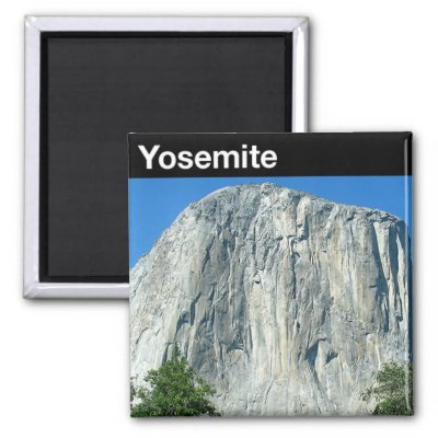 Yosemite National Park Fridge Magnet