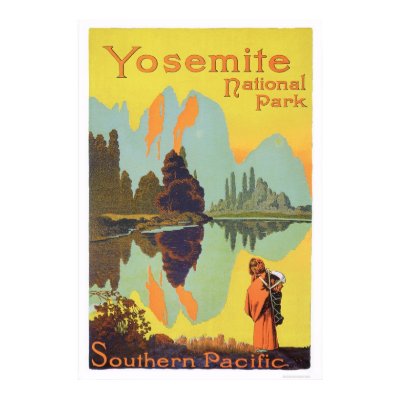 Yosemite National Park Poster by castatelibrary