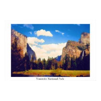 Yosemite National Park posters