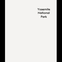Yosemite National Park t-shirts