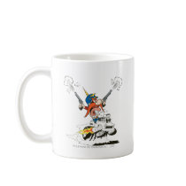 Yosemite Sam Guns Firing Mug