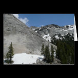 Yosemite Snowy Granite Domes Card