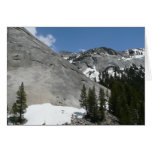 Yosemite Snowy Granite Domes Card