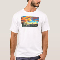 Yosemite Sunset t-shirts