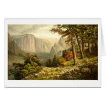 Yosemite Valley California from Mariposa Trail cards