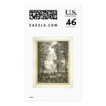 Yosemite Waterfalls, California    postage