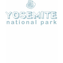Yosemite Women's V-Neck Tee, Blue t-shirts