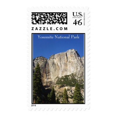 Yosemite, Yosemite National Park Stamps by jeffsdx
