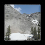 Yosemite's Snowy Granite Domes Magnet