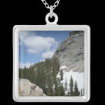 Yosemite's Snowy Granite Domes Necklace