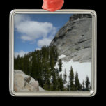 Yosemite's Snowy Granite Domes Ornament