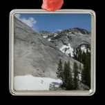 Yosemite's Snowy Granite Domes Ornament