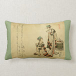 Yoshiwara Sparrow Pillow
