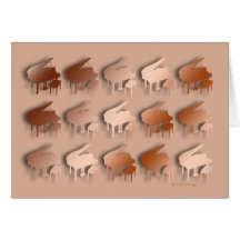 You Add Message  (blank inside) Card