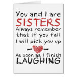 "You and I" Birthday Card for Sister