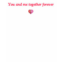 You and me together forever t-shirts