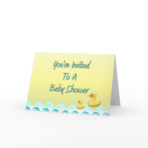 You're Invited To A Baby Shower Card