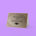 You're Invited To A Graduation Party cards