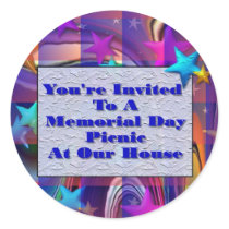 You're Invited To A Memorial Day Picnic At Ou stickers
