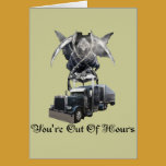 You're Out Of Hours Blk cards