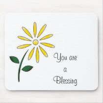 You are a Blessing mousepads by CaringHearts You are a Blessing mousepads