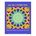 You are a bright idea posters by pixartus You are a bright idea posters