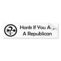 You Are A Republican bumper stickers