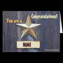 You are a Star - Note Card cards