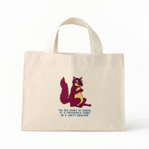 You are about as useful as a windshield wiper ... canvas bag