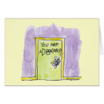 You are aDOORable cartoon cards