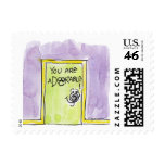 You are aDOORable cartoon stamps