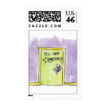 You are aDOORable cartoon stamps