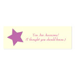 You Are Awesome! Business Card