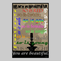 You Are Beautiful Poster posters