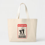 You Are Being Monitored - Office Humor Bag