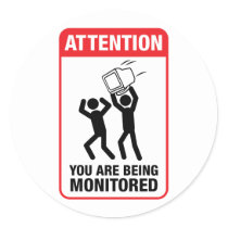 you_are_being_monitored_office_humor_sticker-p217343083573543287tdcj_210.jpg