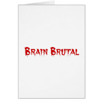 You are brutal to my brain like a migraine card
