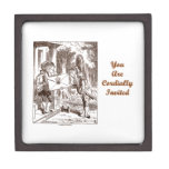 You Are Cordially Invited Frog Fish Footmen Premium Trinket Boxes