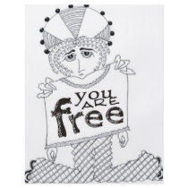 You Are Free Full Color Flyer