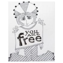 You Are Free letterhead by naranjay You Are Free letterhead
