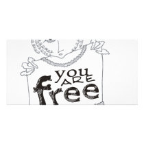You Are Free photo cards by naranjay You Are Free photo cards