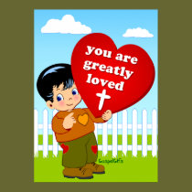 You Are Greatly Loved posters
