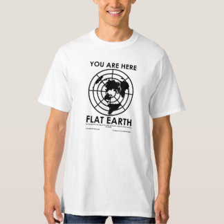 world is flat t shirt