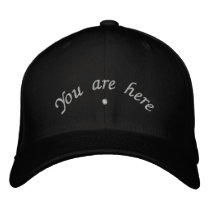 You are here Novelty Embroidered Hat