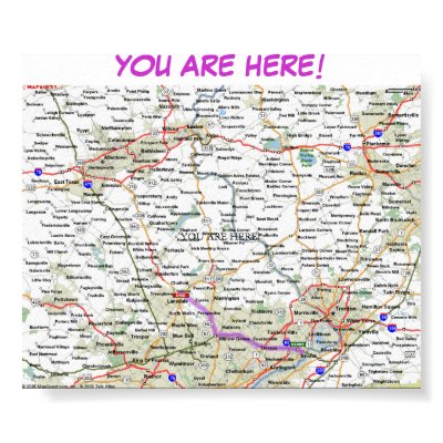 You Are Here! Poster by jennaldrich23