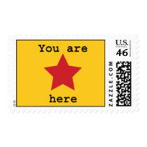 You are here stamp