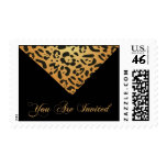 You Are Invited Animal Print Party Postage
