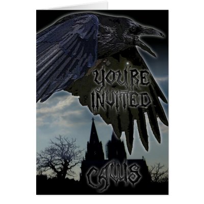 YOU ARE INVITED CAWS... Card by CROWKNOW